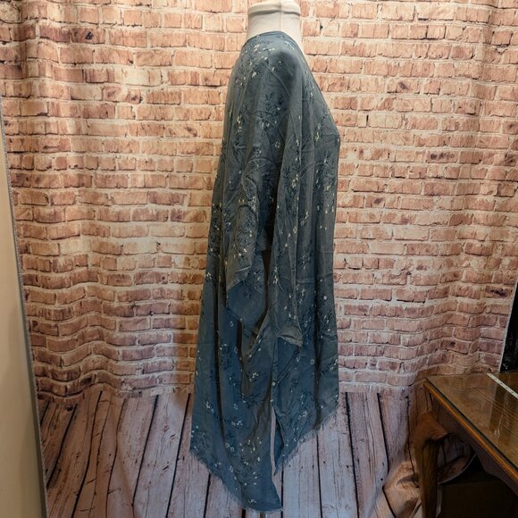 Quagga Open Sheer Floral Cardigan Size One Size - Picture 4 of 7